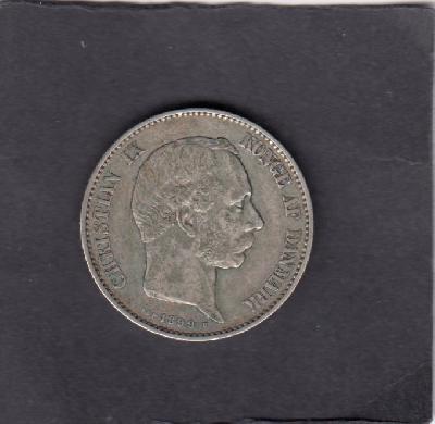 Beschrijving: 2 Kroner CHRISTIAN IX